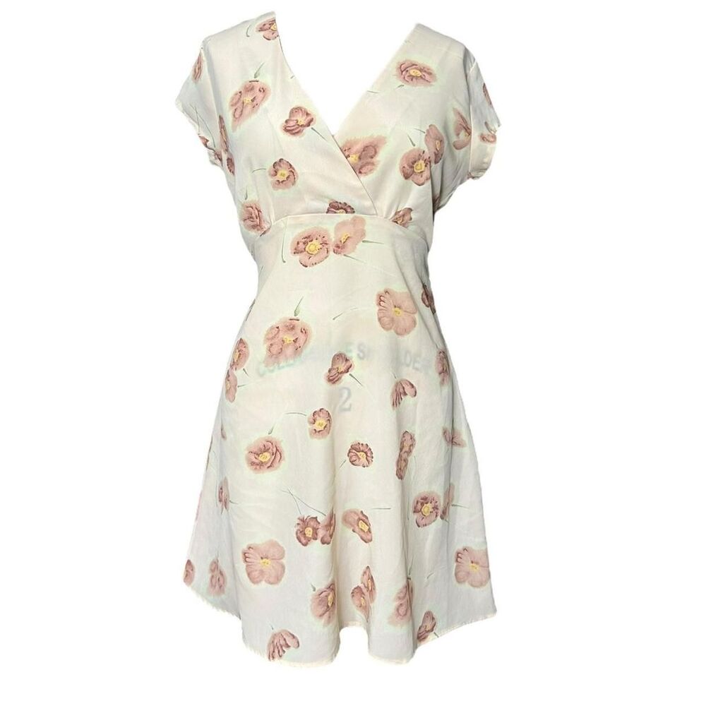 Billy-j Women's Pink and Yellow Dress